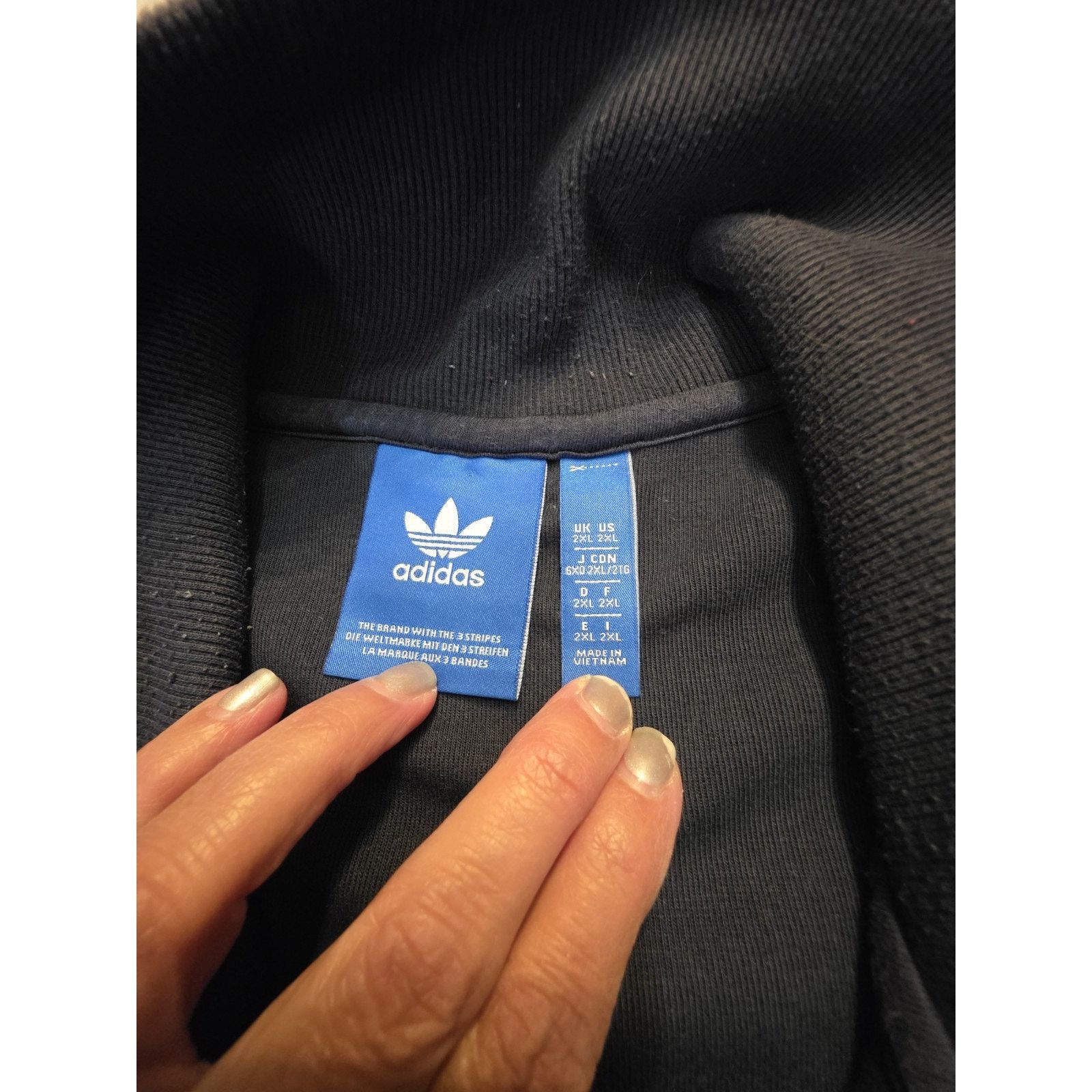 Adidas Adidas 1/4 Zip Men's Track Jacket Size 2XL Size US XXL / EU 58 / 5 - 6 Thumbnail