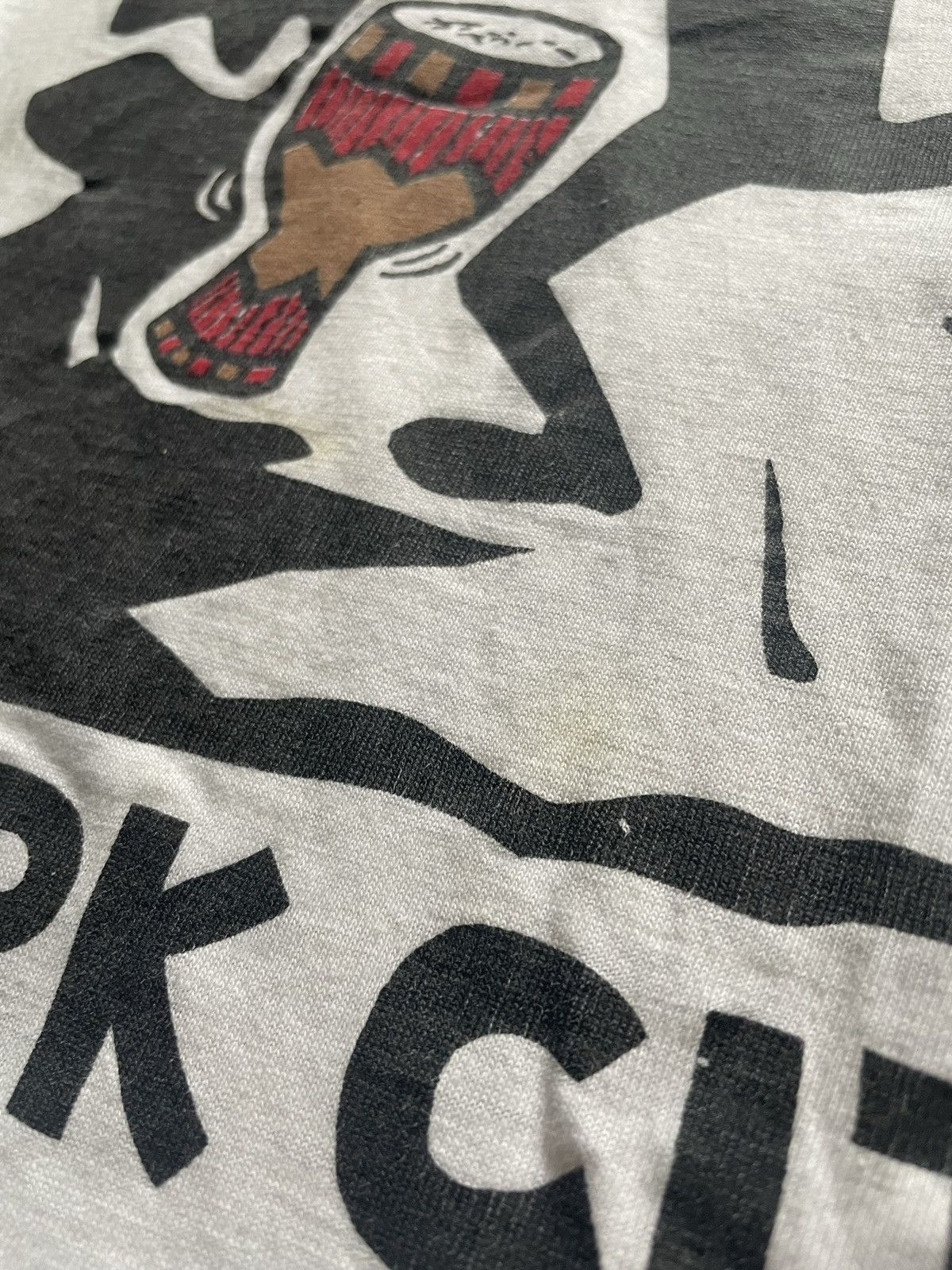 Keith Haring Vintage 90s Keith Haring Dance or Die NYC Tee Size US XL / EU 56 / 4 - 4 Thumbnail