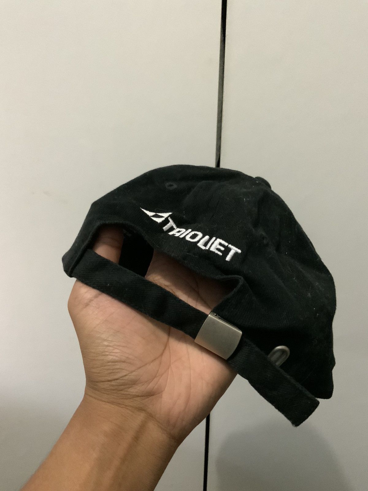 Japanese Brand Trioliet Spellout Black Hat Size ONE SIZE - 10 Thumbnail