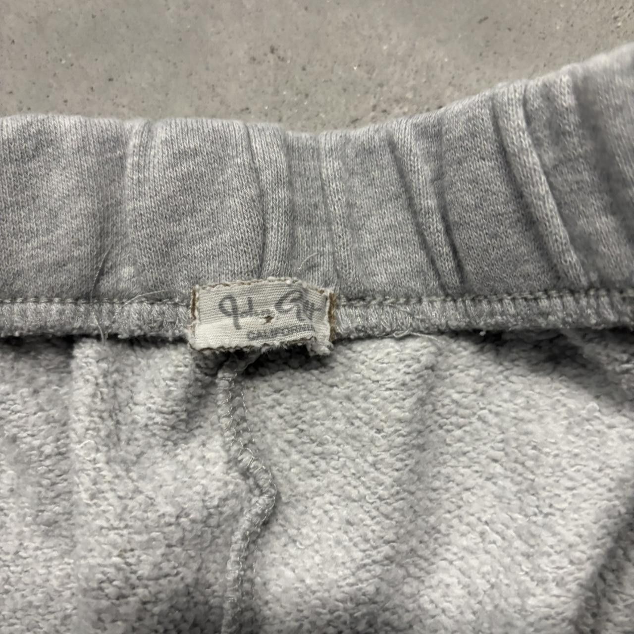 Japanese Brand × Vintage Crazy Vintage Y2K/2000s Light Grey Streetwear Essential Sweatpants! Size US 28 / EU 44 - 7 Thumbnail