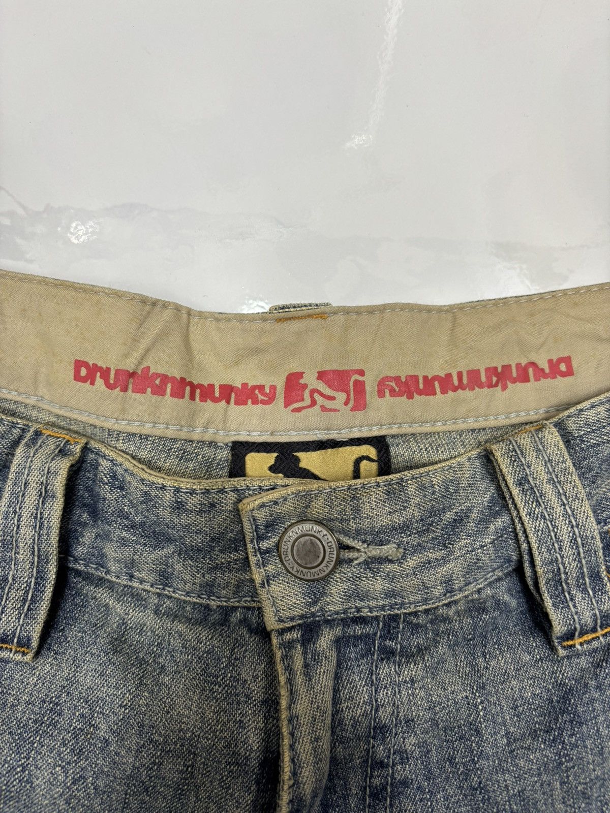 JNCO 🔥JNCO Rusty Style DrunknMunky Baggy Skater Cargo Jeans Size US 32 / EU 48 - 9 Thumbnail