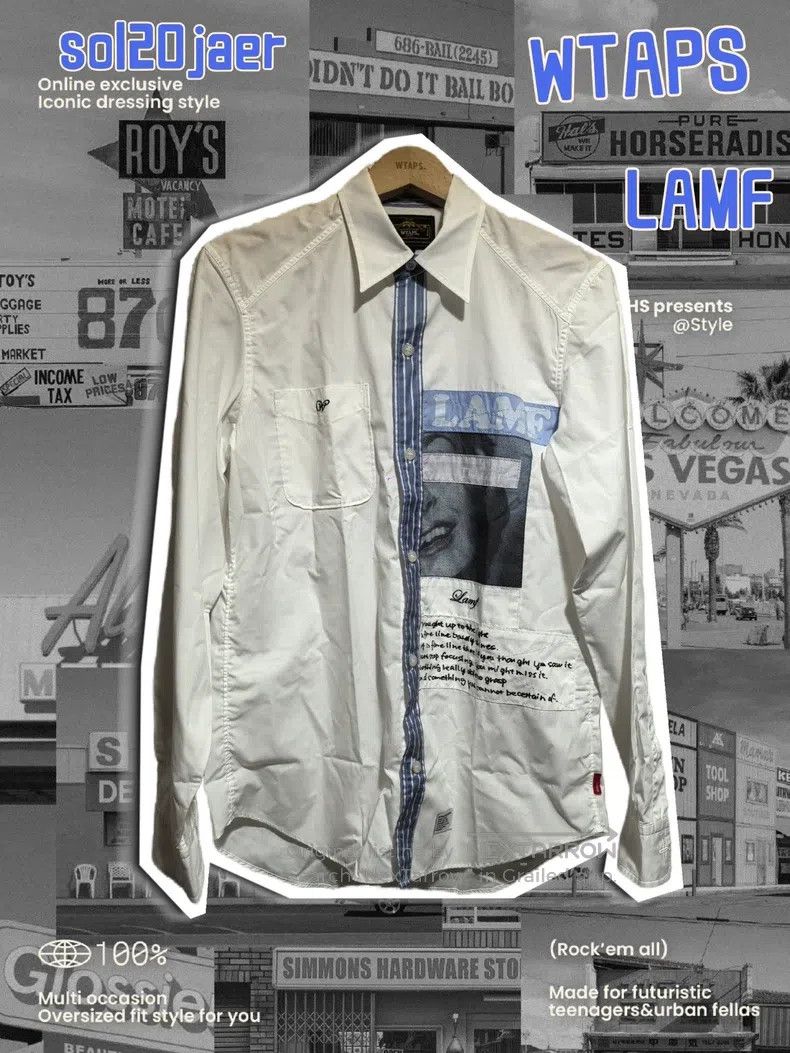Wtaps Wtaps Marilyn Monroe portrait shirt Size US S / EU 44-46 / 1 - 1 Thumbnail