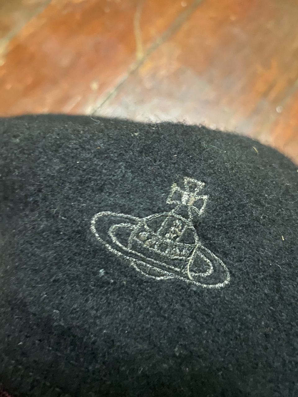 Designer × Seditionaries × Vivienne Westwood Vivienne westwood embroidered logo wool baret/hat Size ONE SIZE - 3 Thumbnail