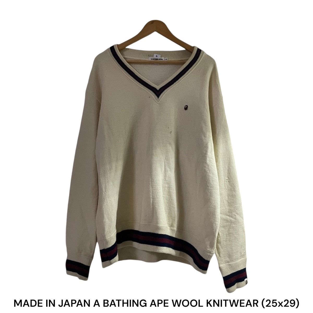 Bape Wool Sweatwear A Bathing Ape Size US XL / EU 56 / 4 - 1 Thumbnail