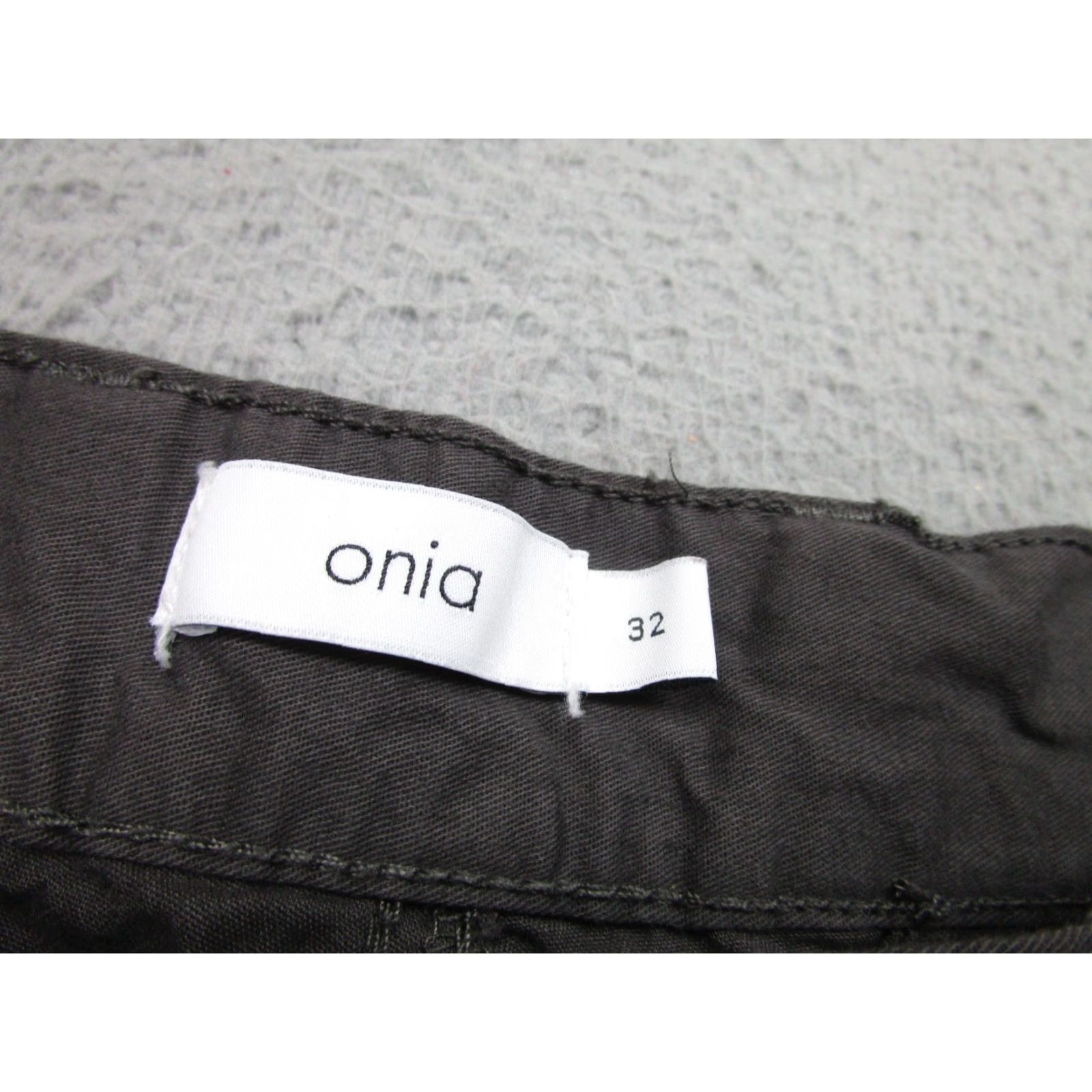 Onia VINTAGE Onia Cargo Shorts Mens 32 Gray Twill Cargo Short Military Preppy Army Outdoor Workwear Casual Size US 32 / EU 48 - 4 Thumbnail