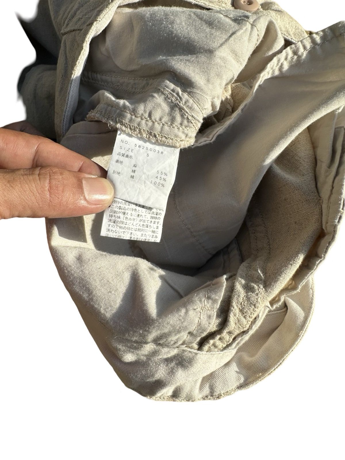 Japanese Brand RARE GOA Hemp Cargo Parachute Zipper Pants Size US 32 / EU 48 - 9 Thumbnail