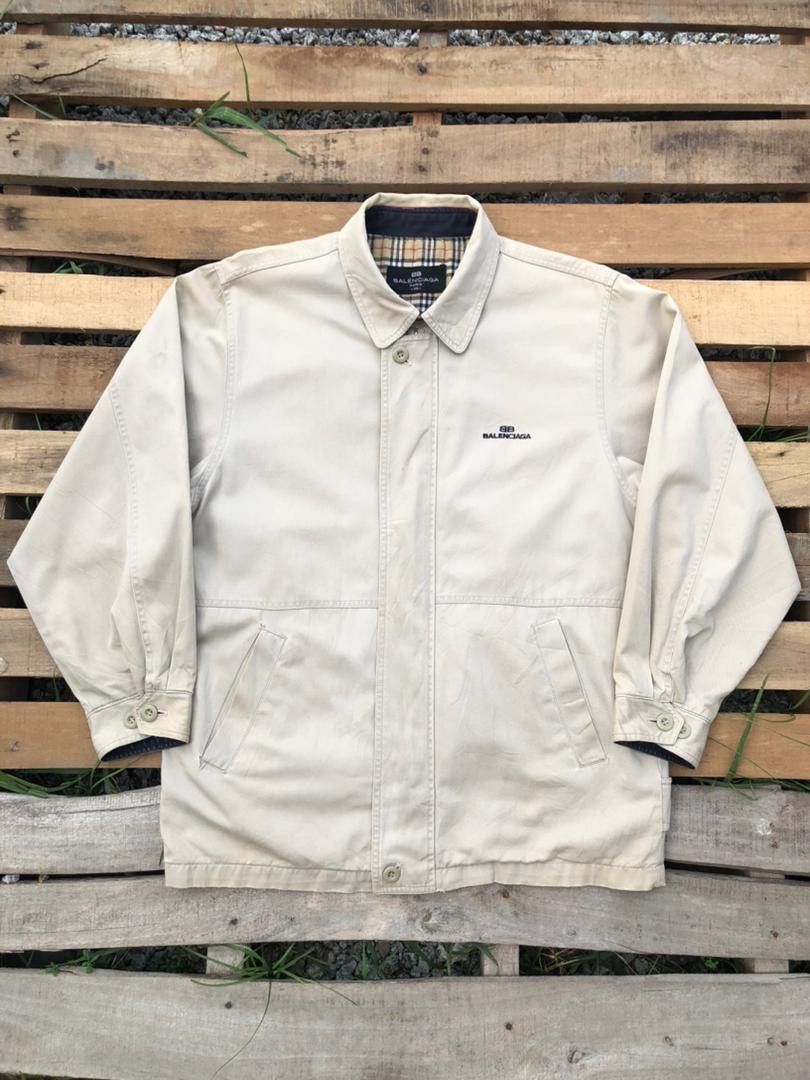 Vintage 1990s Vintage Balenciaga Paris Zipper Jacket Size US M / EU 48-50 / 2 - 2 Thumbnail