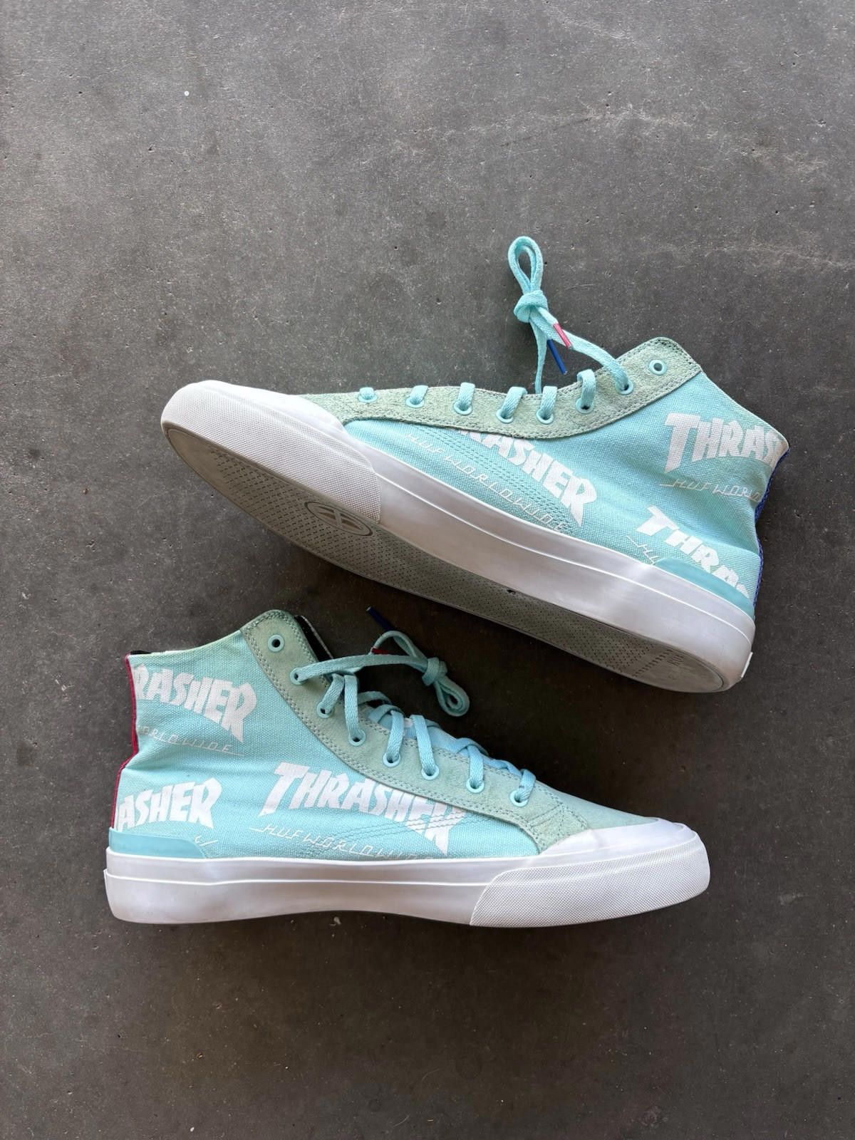 Huf Size 11 - 2016 Huf X Thrasher Classic Hi Mint Size US 11 / EU 44 - 4 Thumbnail