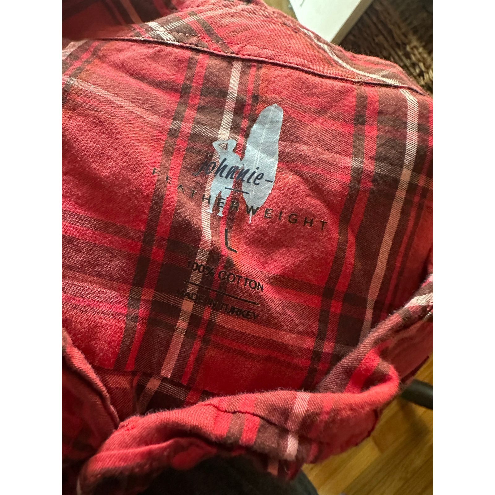 johnnie-O Johnnie- O Red Plaid Longsleeve Button Up Shirt Size US L / EU 52-54 / 3 - 7 Thumbnail