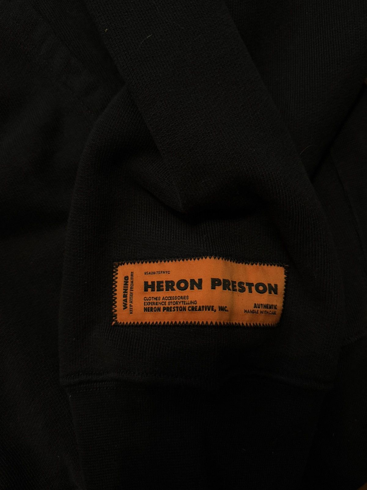 Heron Preston Heron Preston Black Hoodie Size US XL / EU 56 / 4 - 3 Thumbnail