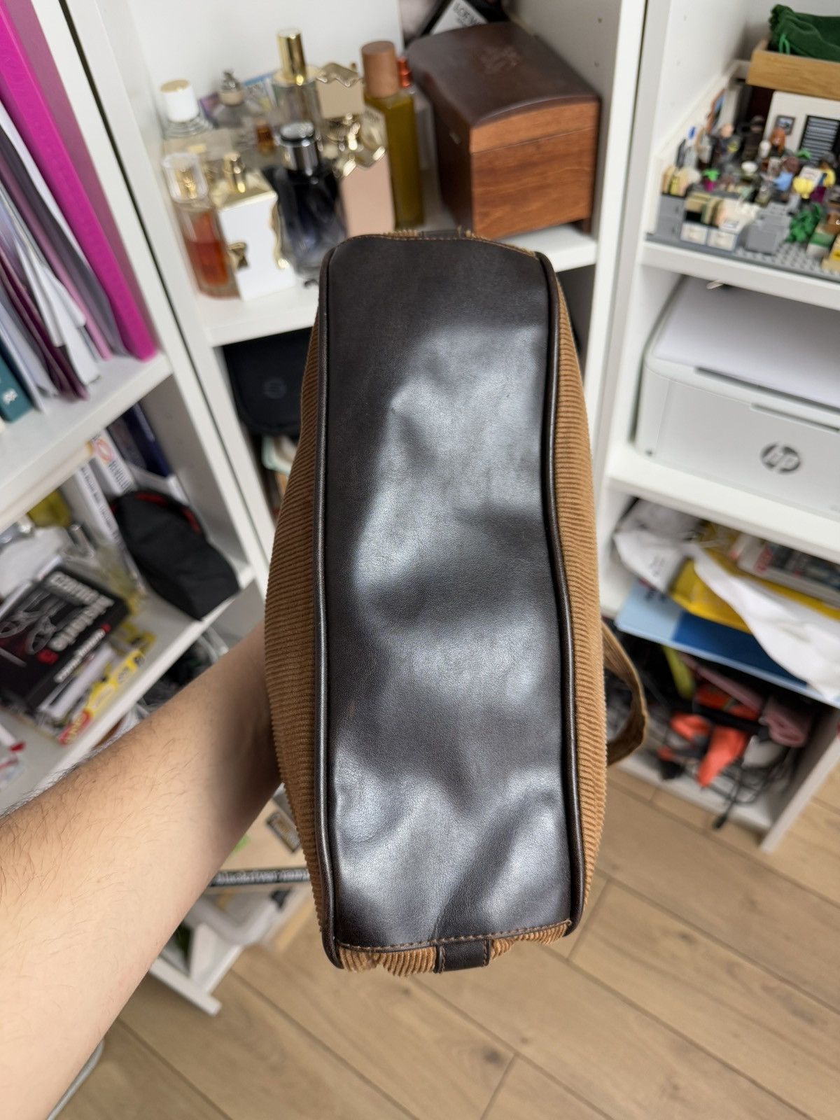 KangaROOS × Vintage Vintage y2k kangaroos corduroy shoulderbag avantgarde y2k 00s Size ONE SIZE - 9 Thumbnail