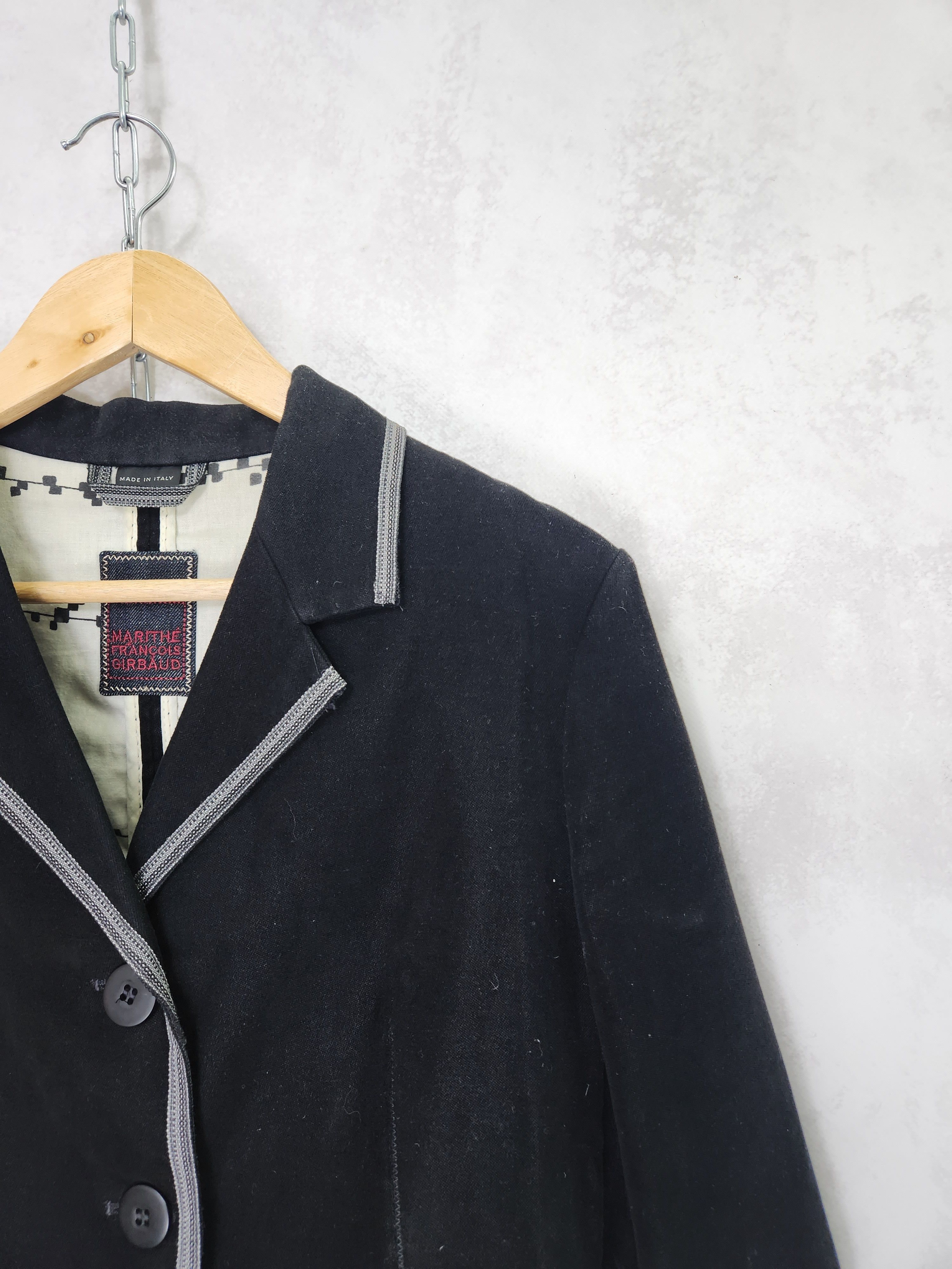 Marithe + Francois Girbaud Marithe Francois Girbaud cotton designer blazer 3 button ups Size S / US 4 / IT 40 - 5 Thumbnail