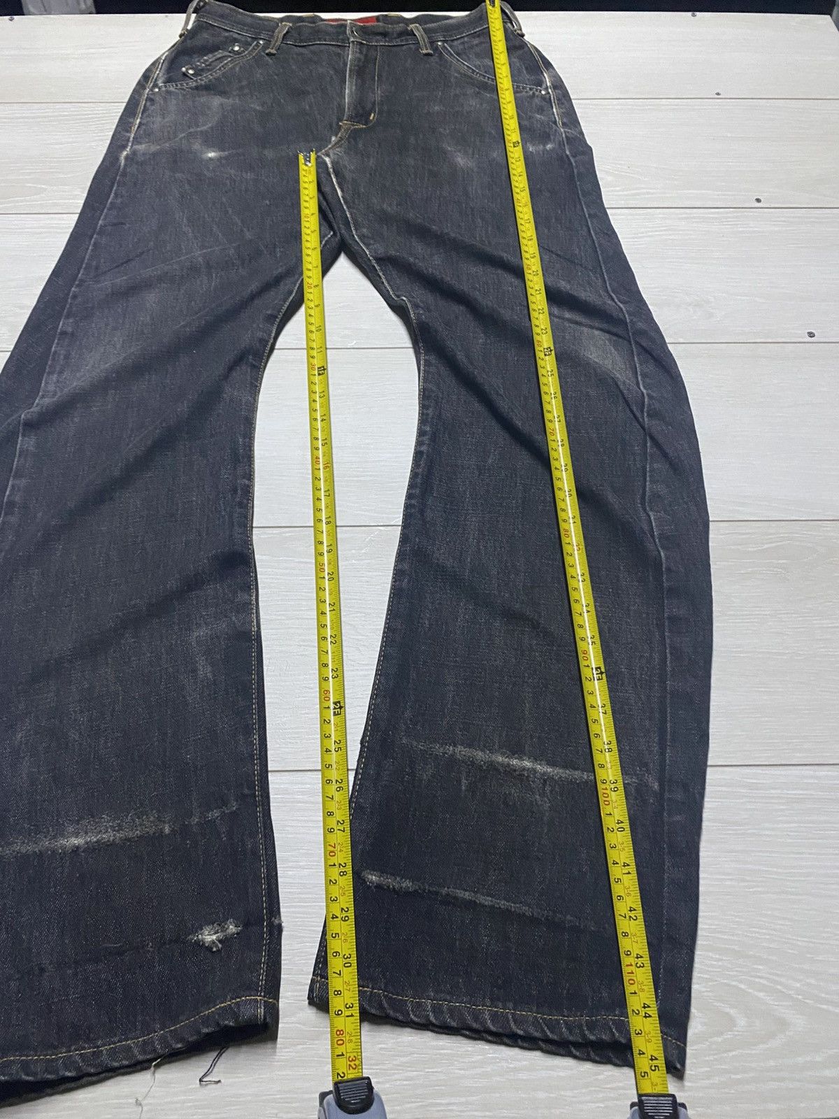 Edwin Vintage Edwin E Function Twist curve Leg Jeans Size US 30 / EU 46 - 17 Thumbnail