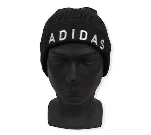 Adidas Vintage Adidas Spell Out Beanie Hat Size ONE SIZE - 1 Thumbnail