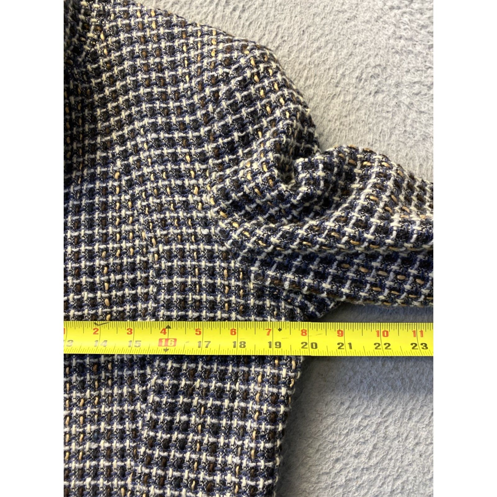 Zanella Zanella Blazer Women’s Size 10 Tweed Jacket Multicolor Made in Italy Size L / US 10 / IT 46 - 4 Thumbnail