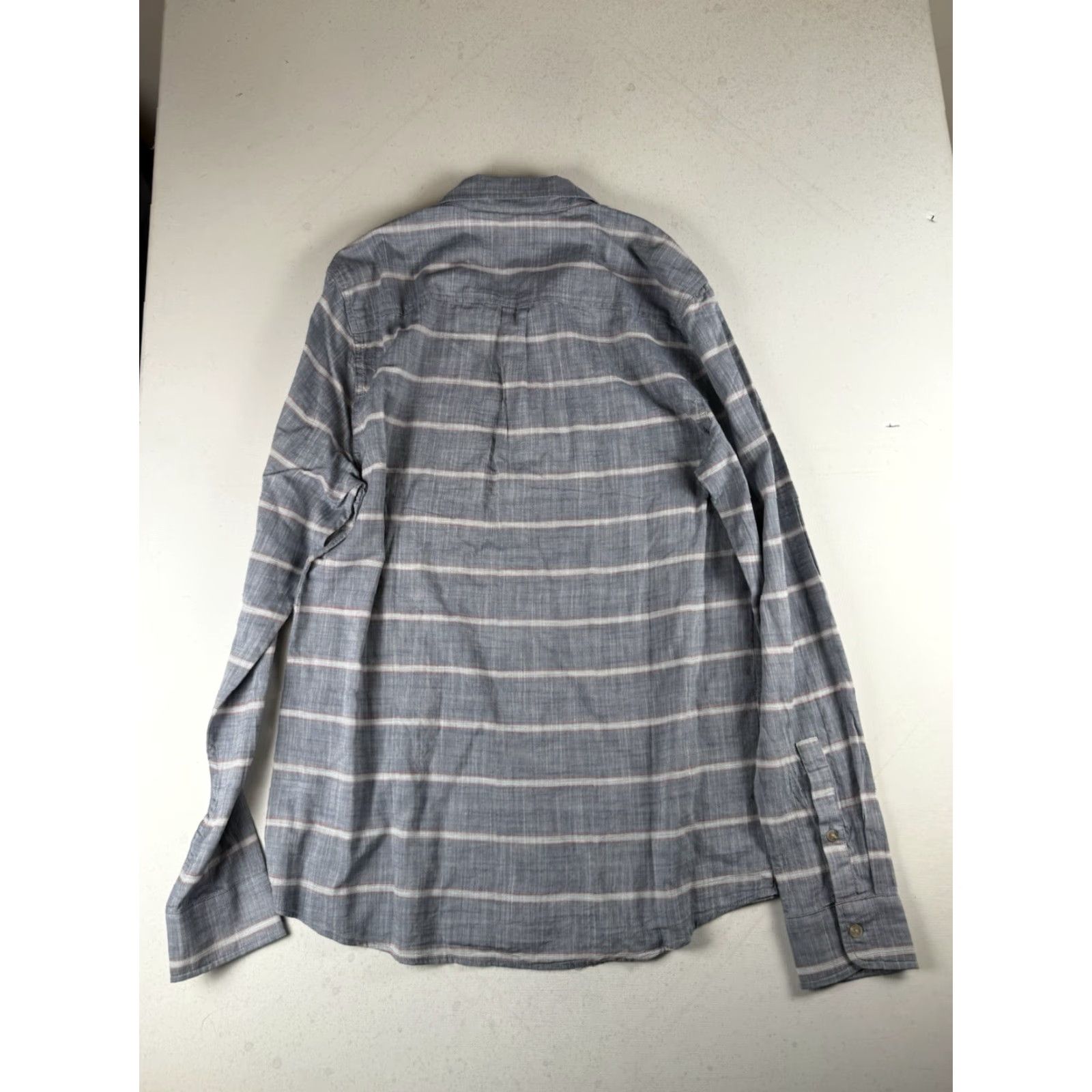 Marine Layer Marine Layer Newport Button-Down Navy Multi Stripe Marge M/L Mens Long Sleeve Shirt Blue Striped Msrp 98$ Size US M / EU 48-50 / 2 - 6 Thumbnail