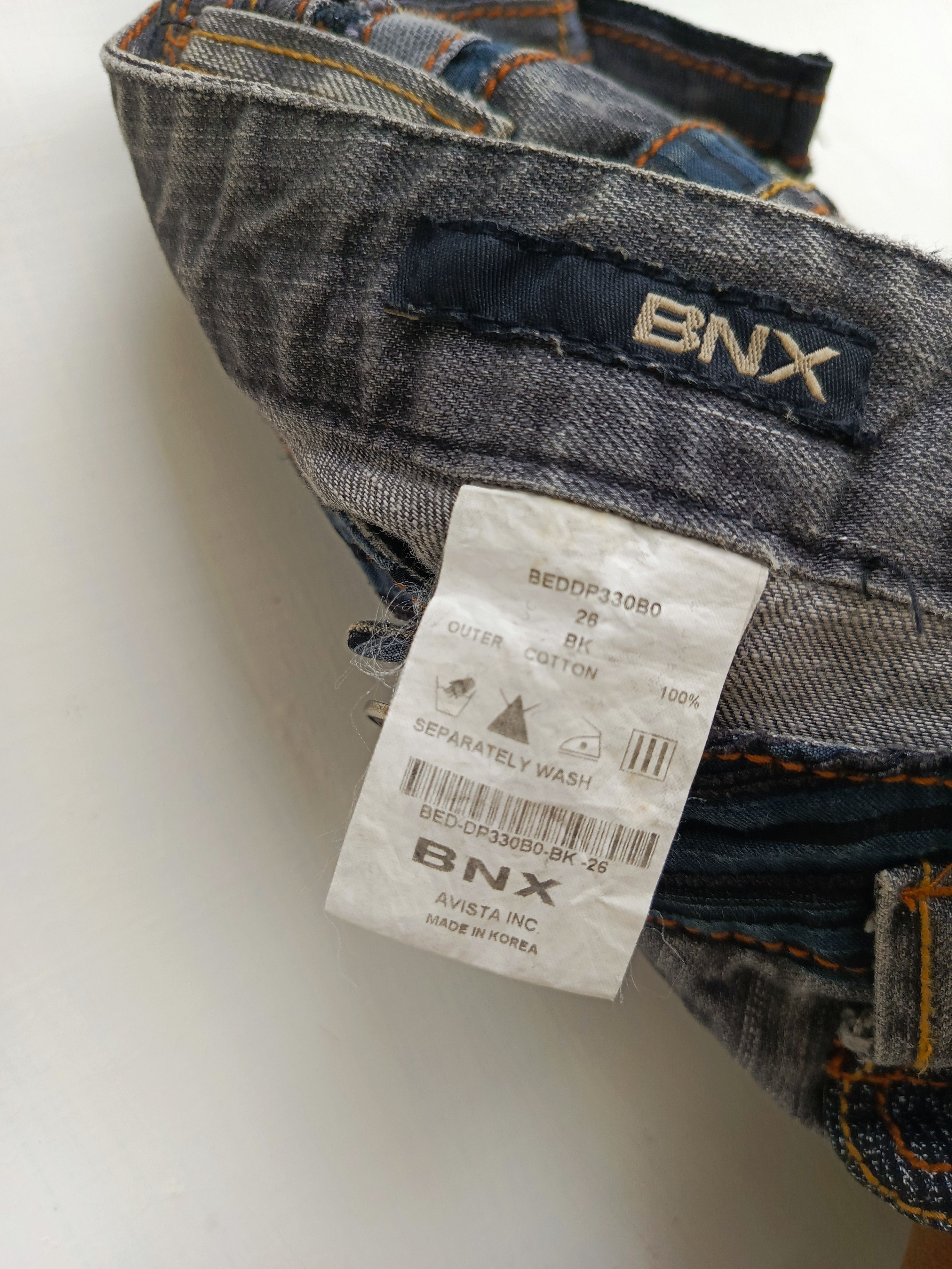 Japanese Brand BNX washing jeans Size 26" / US 2 / IT 38 - 11 Thumbnail