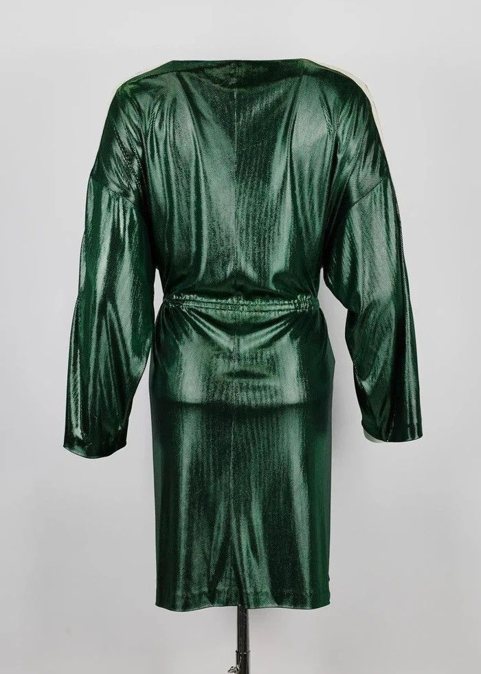 Gucci Gucci Green stripe dress Size XL / US 12-14 / IT 48-50 - 4 Thumbnail