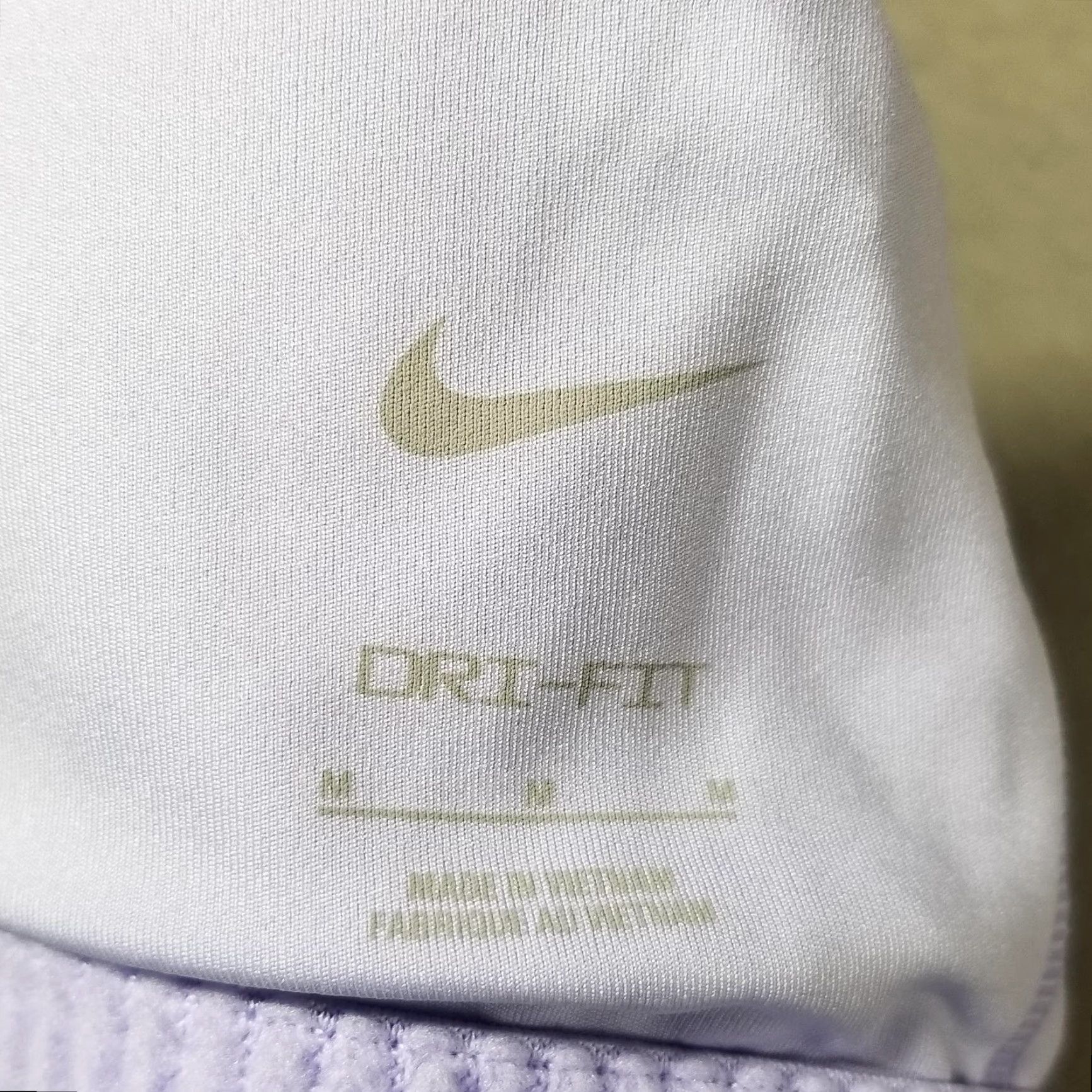 Nike Nike Dri-FIT Sports Bra Womens Medium Purple FB1123-581 Racerback Athletic Gym Size ONE SIZE - 7 Thumbnail