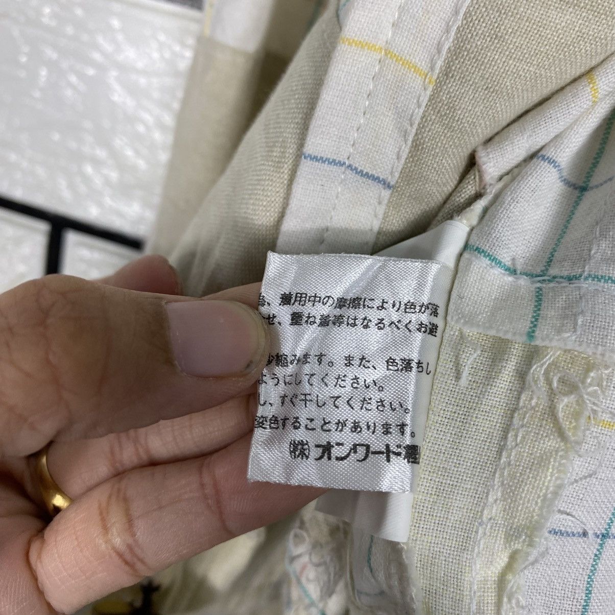 Japanese Brand 📌Vintage Chore Jacket RuffHewn Tartan Patchwork Issey Miyake Size US L / EU 52-54 / 3 - 23 Thumbnail