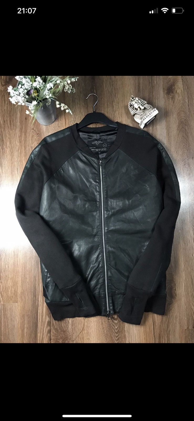 Allsaints × Vintage Allsaints Game Leather Moto Jacket MJE622 Size US M / EU 48-50 / 2 - 1 Thumbnail