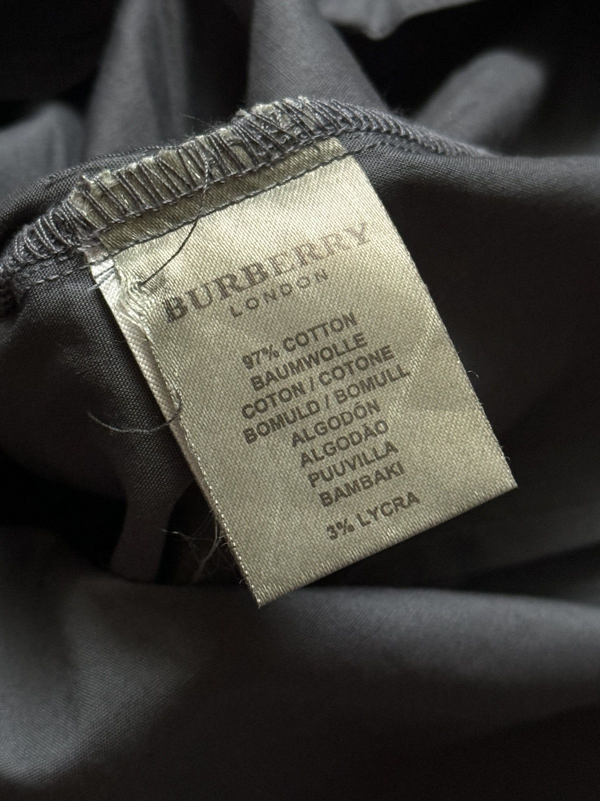 Burberry × Vintage Burberry S Wmns nova check vintage shirt button up blouse Size S / US 4 / IT 40 - 11 Thumbnail