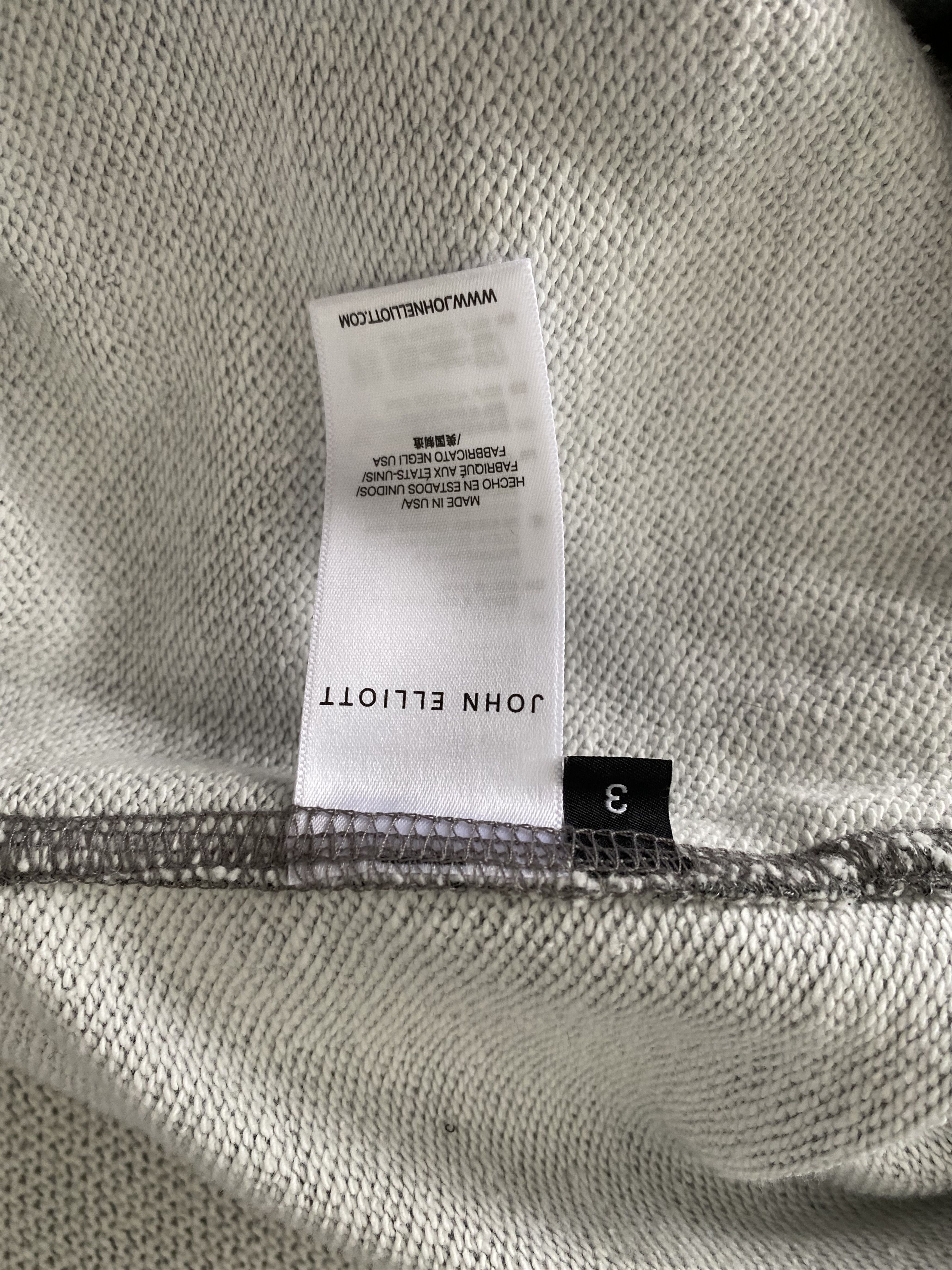 John Elliott JOHN ELLIOTT SOCHI DARK GREY MEN'S SWEATPANTS SZ 3 / L Size US 32 / EU 48 - 8 Thumbnail