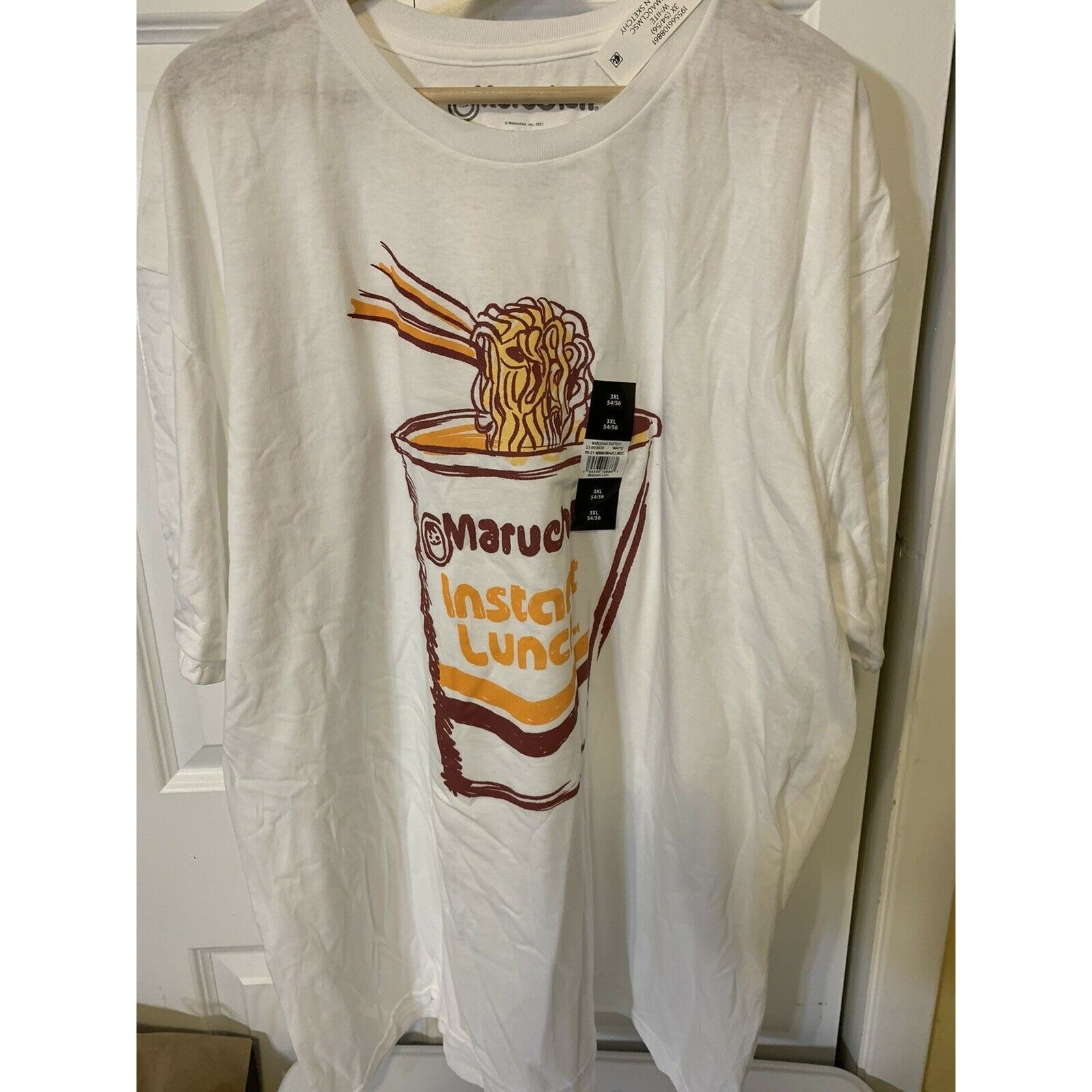 Other New Maruchan Instant Lunch Ramen Noodles White T Shirt Mens Size US XXL / EU 58 / 5 - 4 Thumbnail