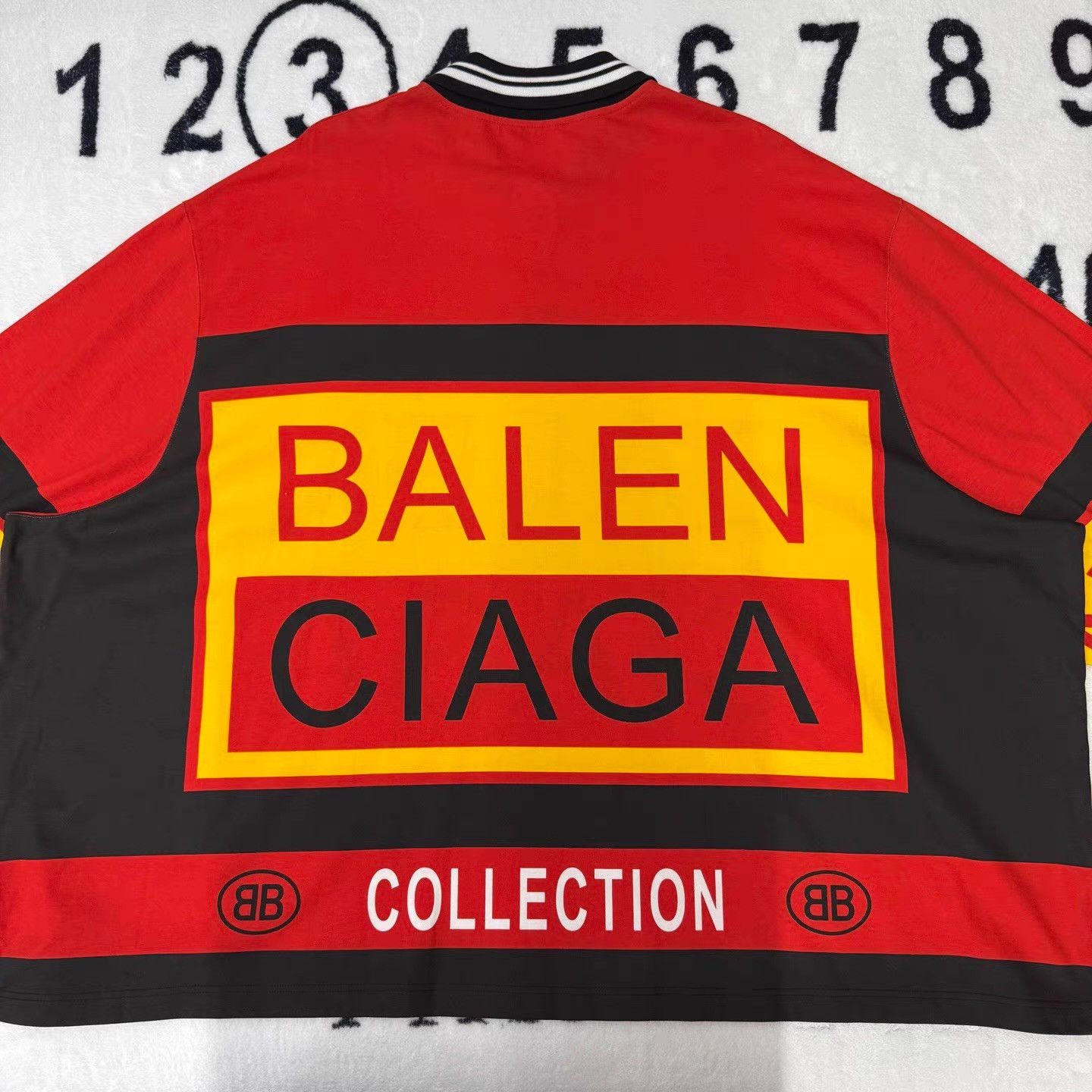 Balenciaga Balenciaga Color-Block Hockey Long Sleeve Polo Shirt Q10 Size US M / EU 48-50 / 2 - 4 Thumbnail