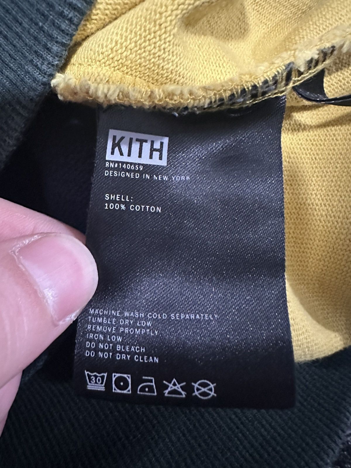 Kith KITH COLORBLOCKED RUGBY HOODIE Size US XL / EU 56 / 4 - 5 Thumbnail