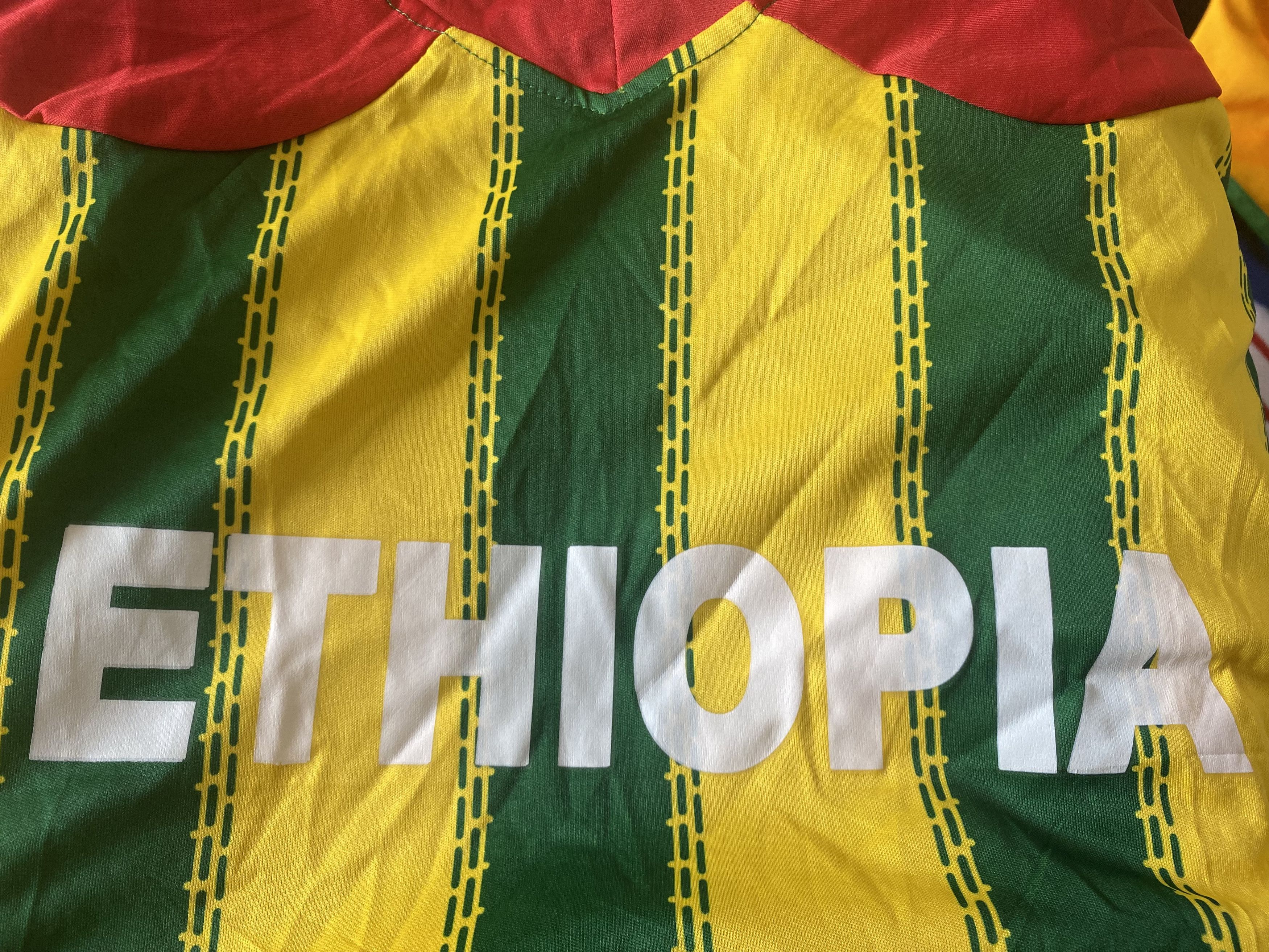 Other ETHIOPIA - 2014 FIFA Brazil #19 ADAN - M - UNIQUE Size US M / EU 48-50 / 2 - 3 Thumbnail