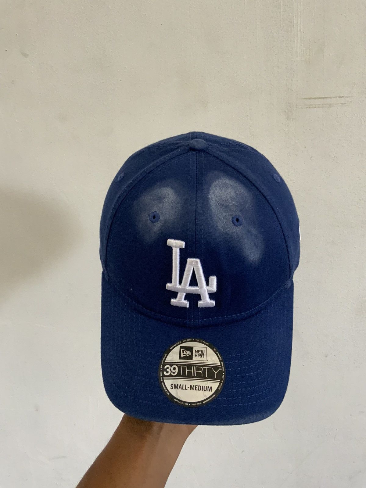 Japanese Brand New Era 39 Thirty Small-Medium LA Blue fade fitted hat Size ONE SIZE - 5 Thumbnail
