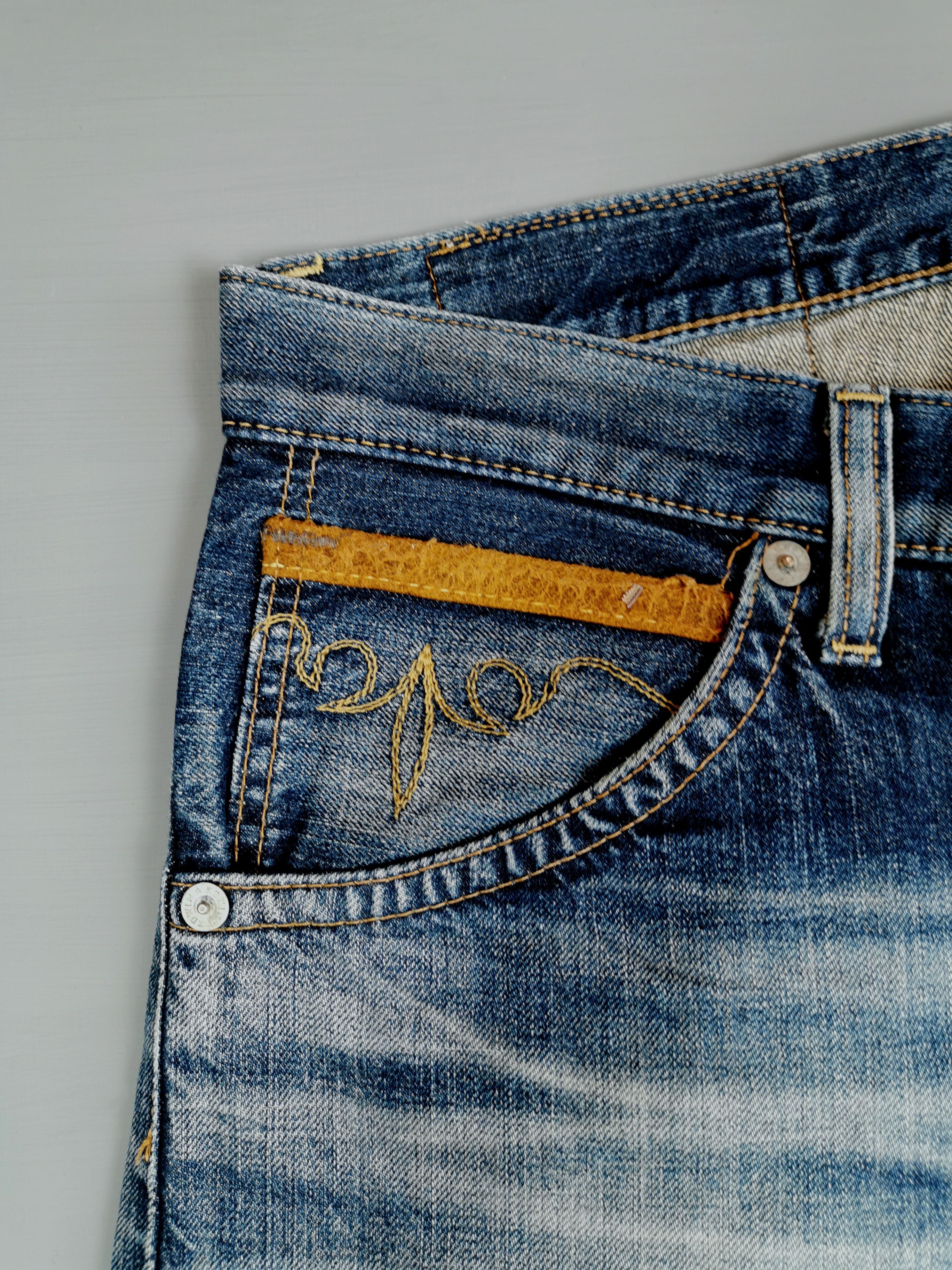 Edwin Vintage Edwin Japanese Distressed Denim Size US 38 / EU 54 - 9 Thumbnail
