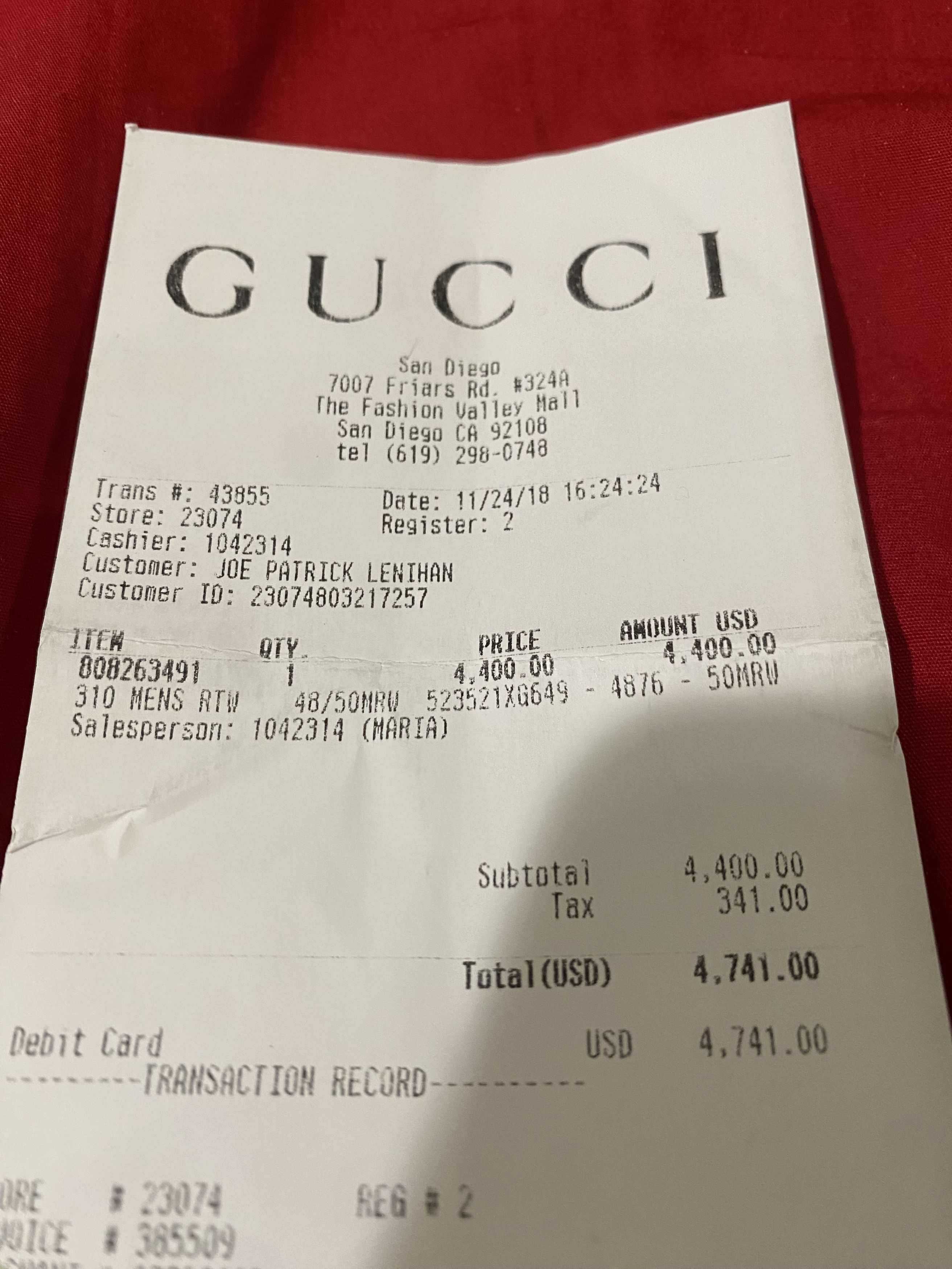 Gucci Gucci Leather Bomber Jacket with Bird and Pool Size US M / EU 48-50 / 2 - 9 Thumbnail