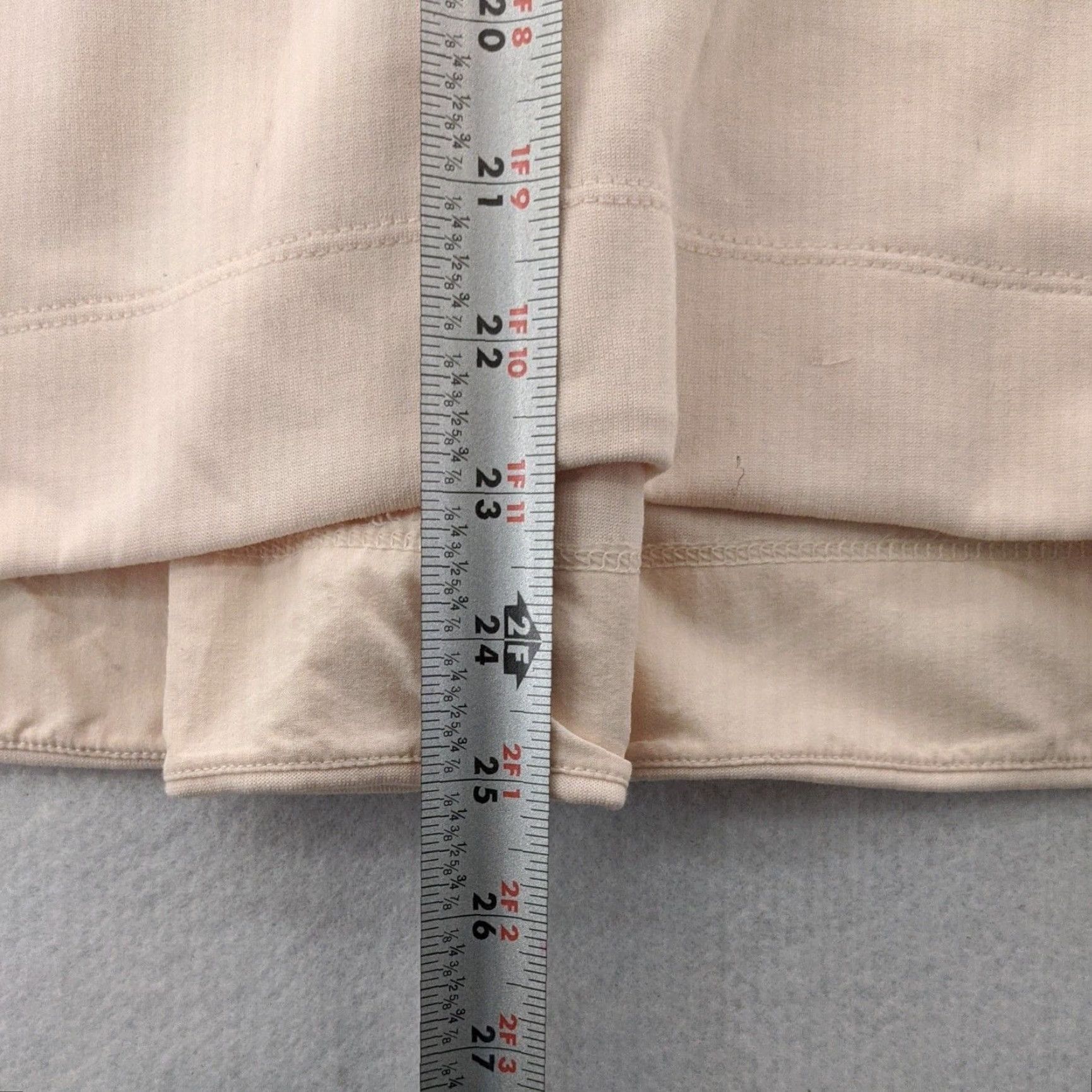 Nike Nike Dri-Fit Medium Back Zip Women Loose Pullover UPF 40 Peach Size M / US 6-8 / IT 42-44 - 5 Thumbnail