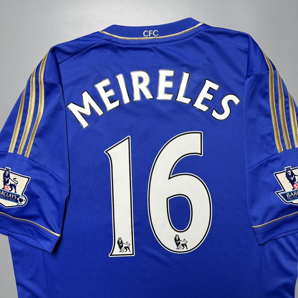Adidas CHELSEA ADIDAS 2012/2013 FOOTBALL HOME JERSEY #16 MEIRELES Size US L / EU 52-54 / 3 - 9 Thumbnail