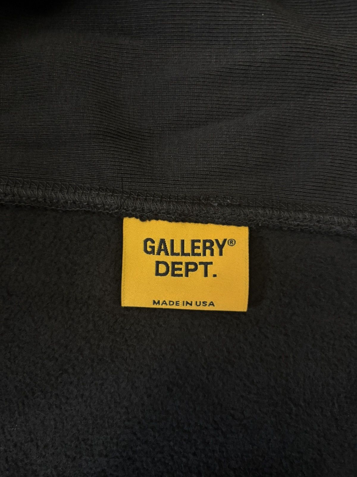 Gallery Dept. Gallery Dept Dept de la Gallery Hoodie, Black Size US XXL / EU 58 / 5 - 11 Thumbnail