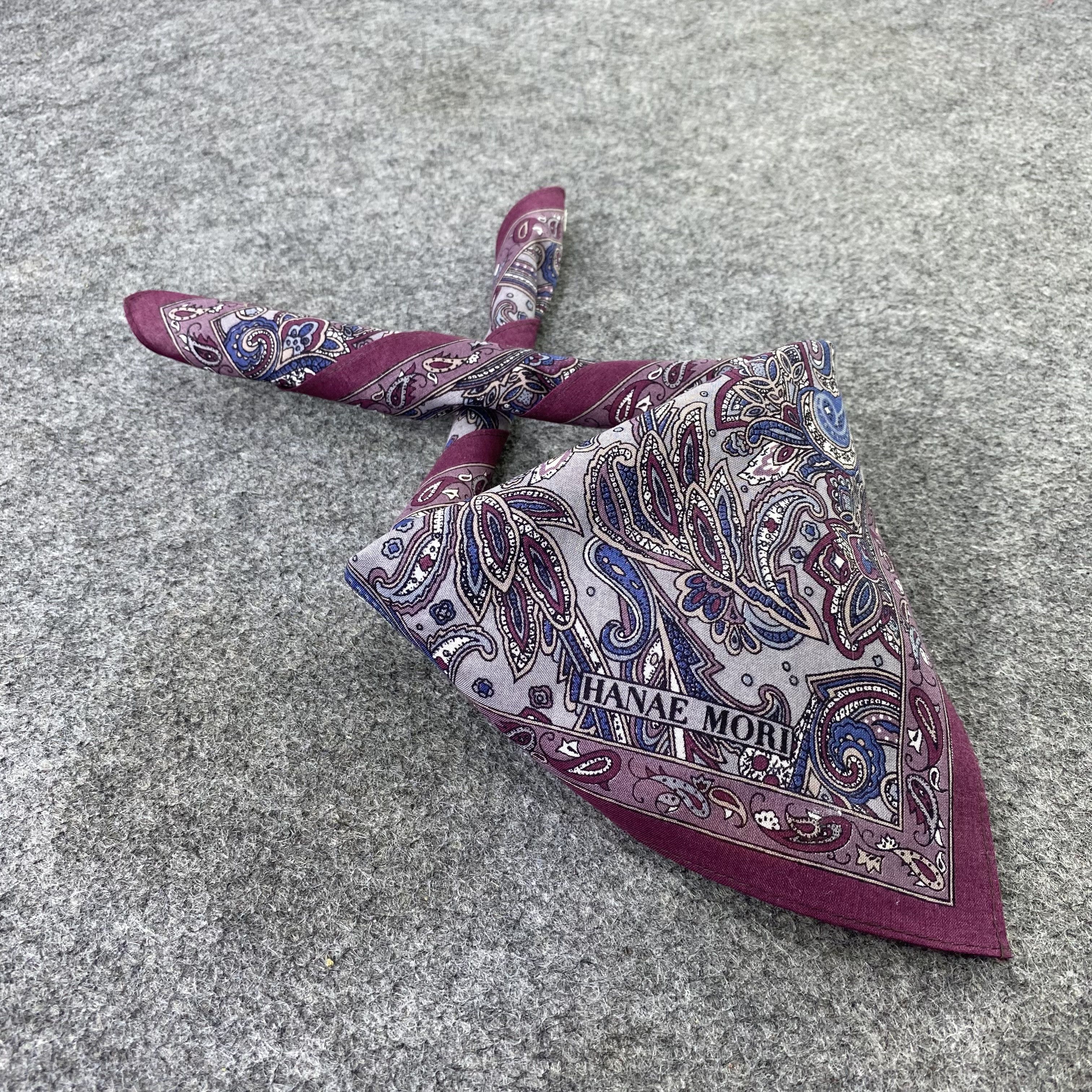 Hanae Mori Handkerchief / Bandana / Neckerchief-B721