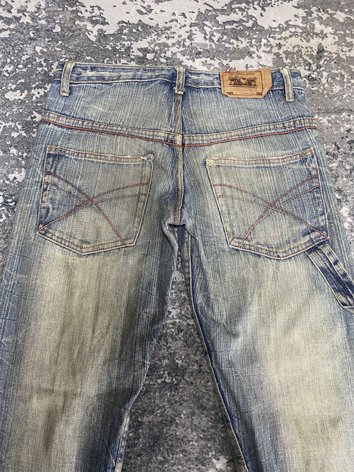 Japanese Brand Japanese Brand The M2368 Jeans Distressed Denim Pants Size US 30 / EU 46 - 5 Thumbnail