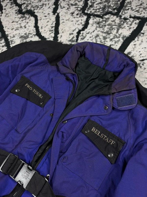 Belstaff Vintage Belstaff Protura Cordura Jacket Purple Black XL 90s Size US XL / EU 56 / 4 - 3 Thumbnail