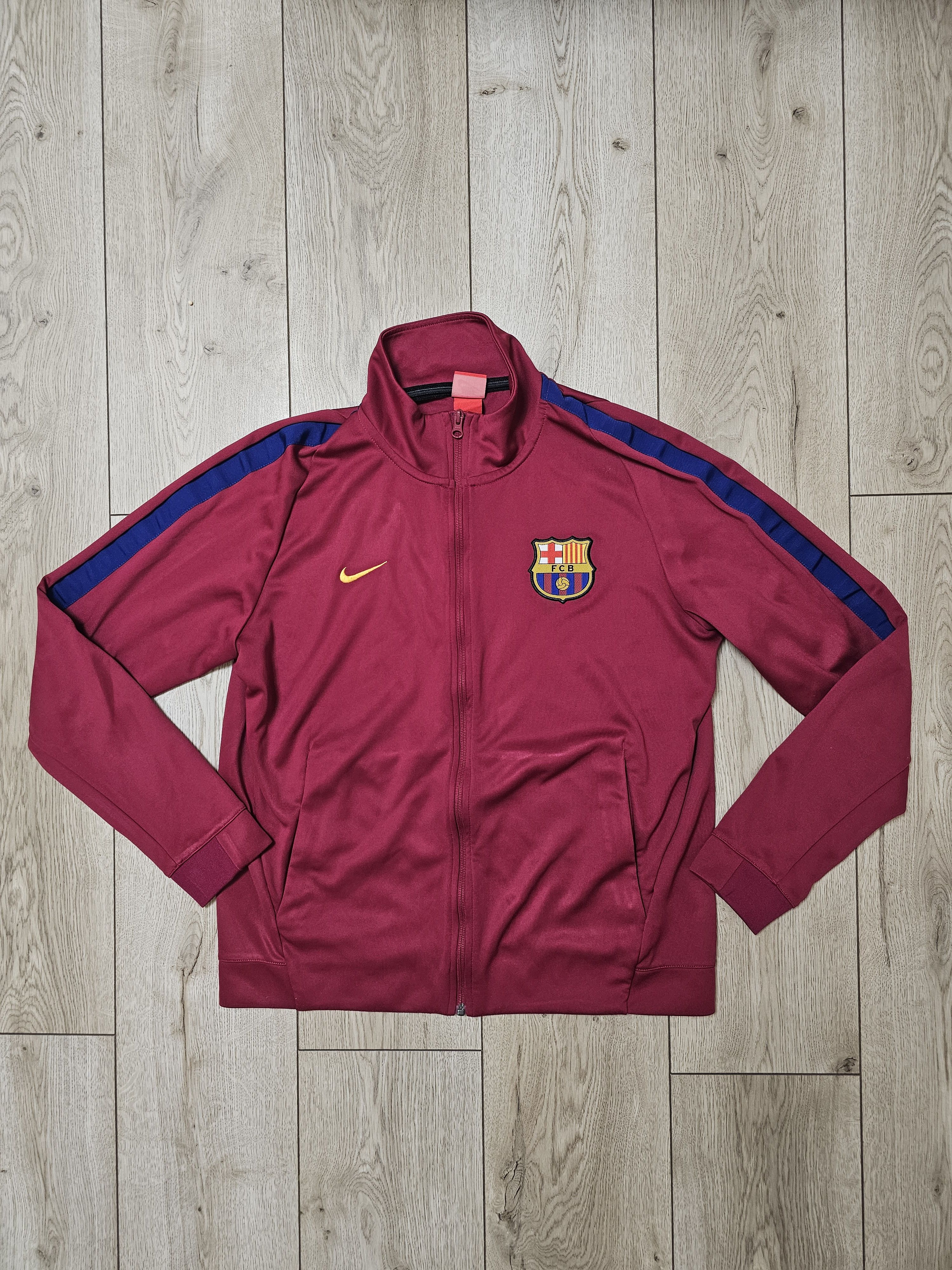 Nike BARCELONA 2016 2017 TRAINING FOOTBALL JACKET SOCCER JACKET Size US L / EU 52-54 / 3 - 1 Thumbnail