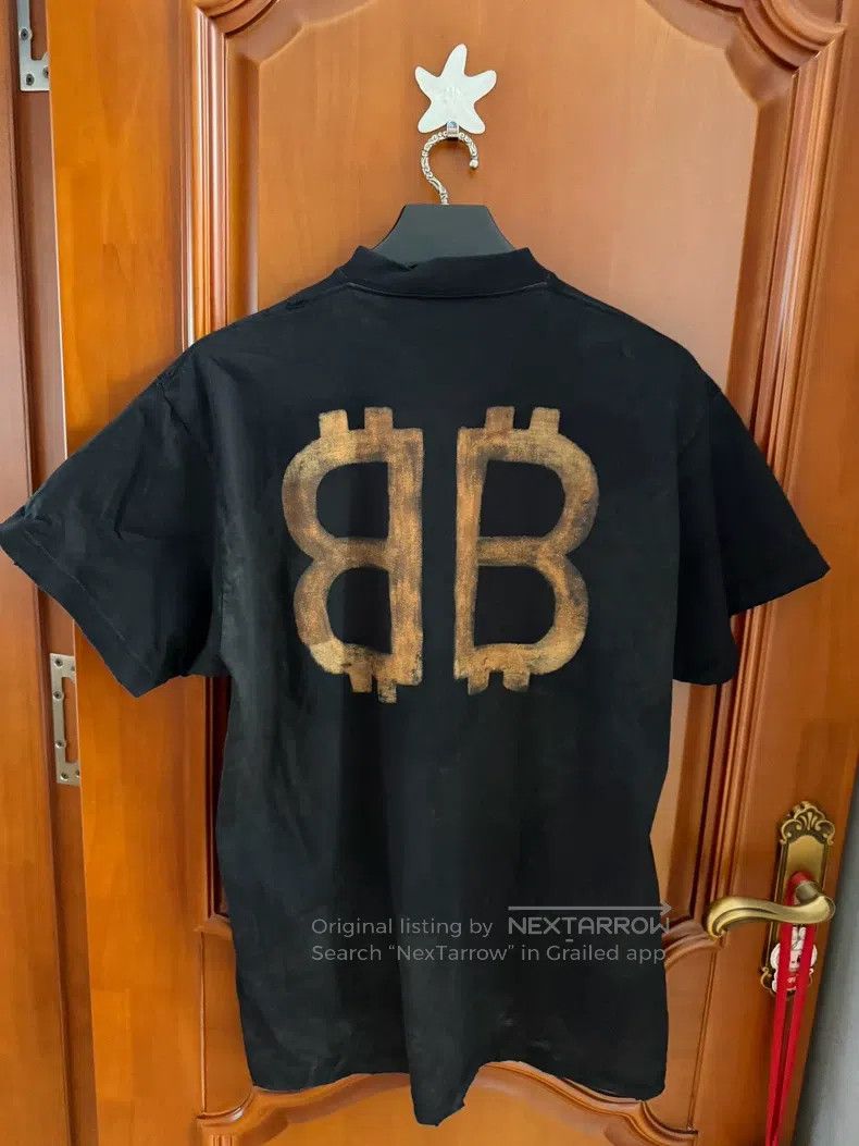Balenciaga Bitcoin Double B Short Sleeve