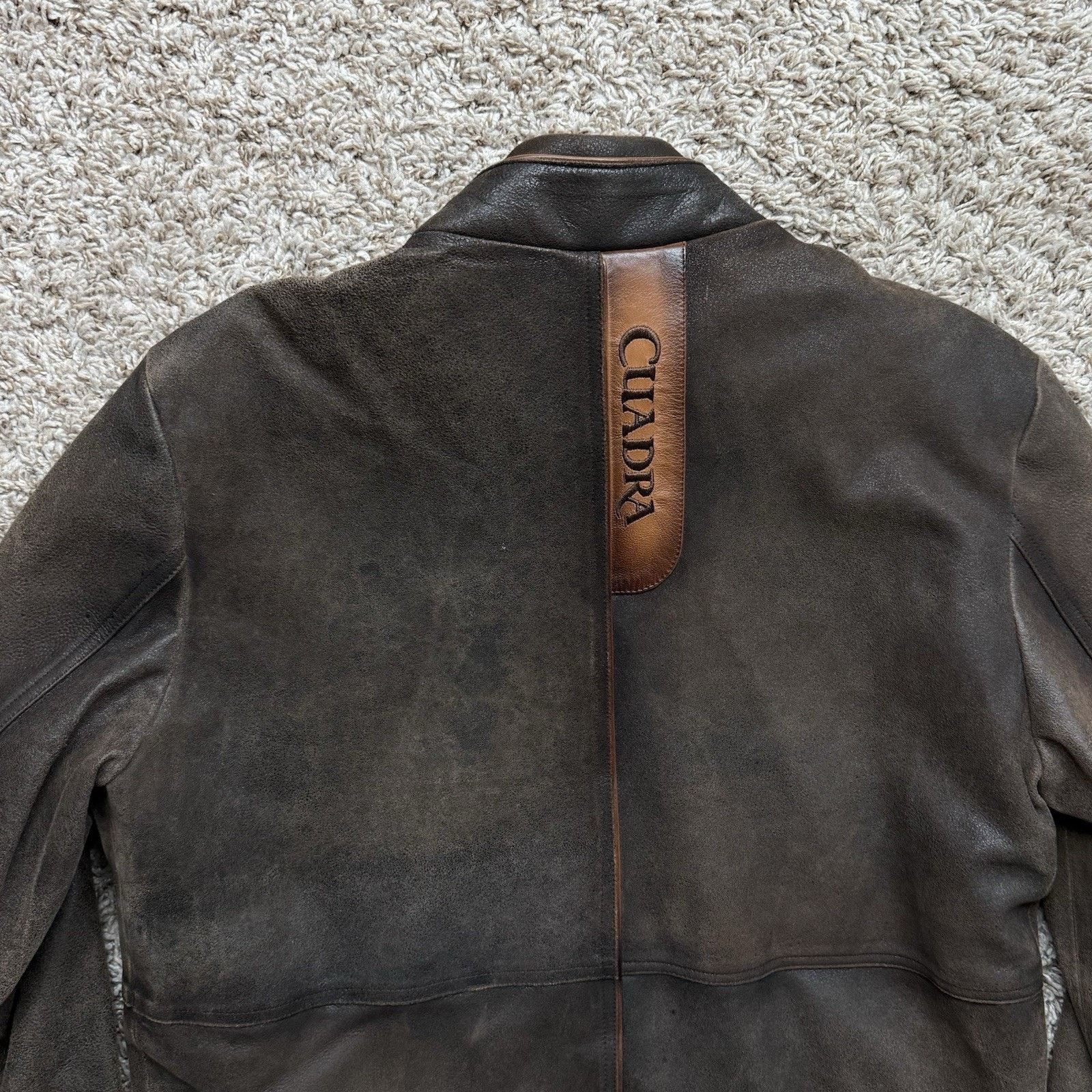 Cuadra Cuadra Brown Leather Jacket Honey Ovine Lamb Leather Moto Size US M / EU 48-50 / 2 - 5 Thumbnail