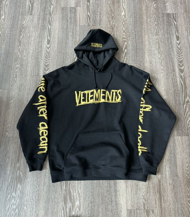 Vetements hoodie outlet grailed