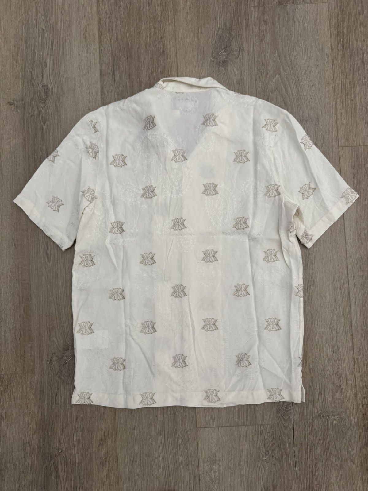 Kith Kith S/S 2025 Thompson Camp Collar Embroidered Pattern Shirt Size US S / EU 44-46 / 1 - 2 Thumbnail