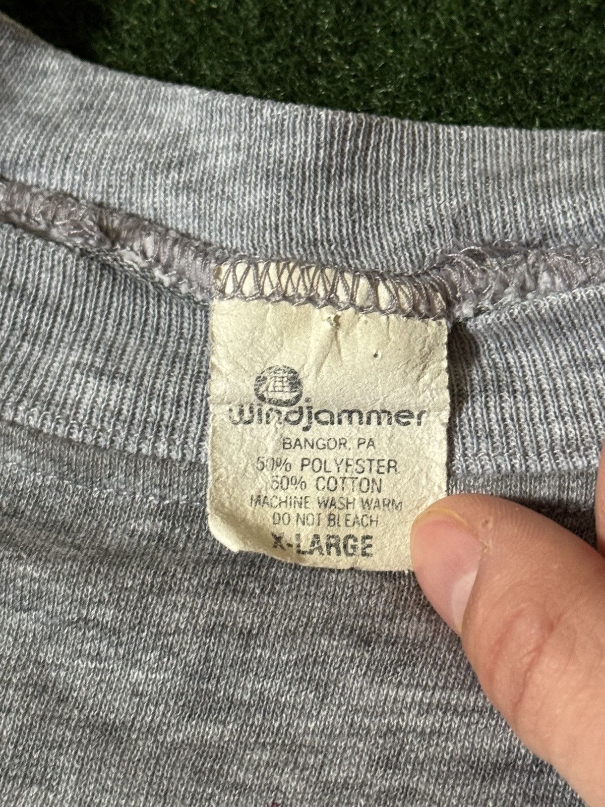 Vintage Vintage 70s 80s Physical Therapy Windjammer THIN Sweatshirt Size US S / EU 44-46 / 1 - 3 Thumbnail
