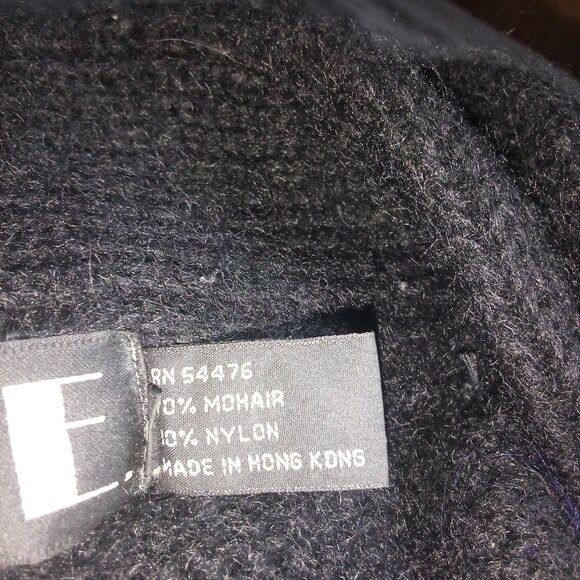 Other Vintage P.G.E. Abstract Mohair Cardigan Sweater Oversize Size S / US 4 / IT 40 - 5 Thumbnail