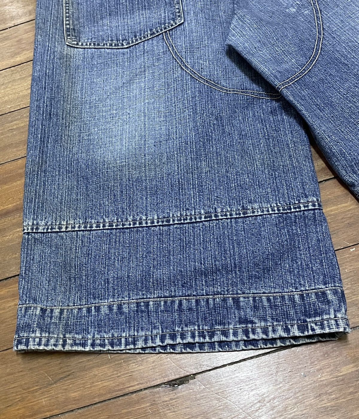 Think Skateboards × Vintage Rare Vintage Thinks Skateboarding Jorts Baggy Jeans 1990s Size US 38 / EU 54 - 7 Thumbnail