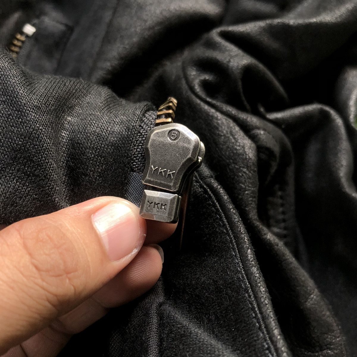 Helmut Lang Helmut Lang Asymmetrical Soft Leather Jacket Size L / US 10 / IT 46 - 5 Thumbnail