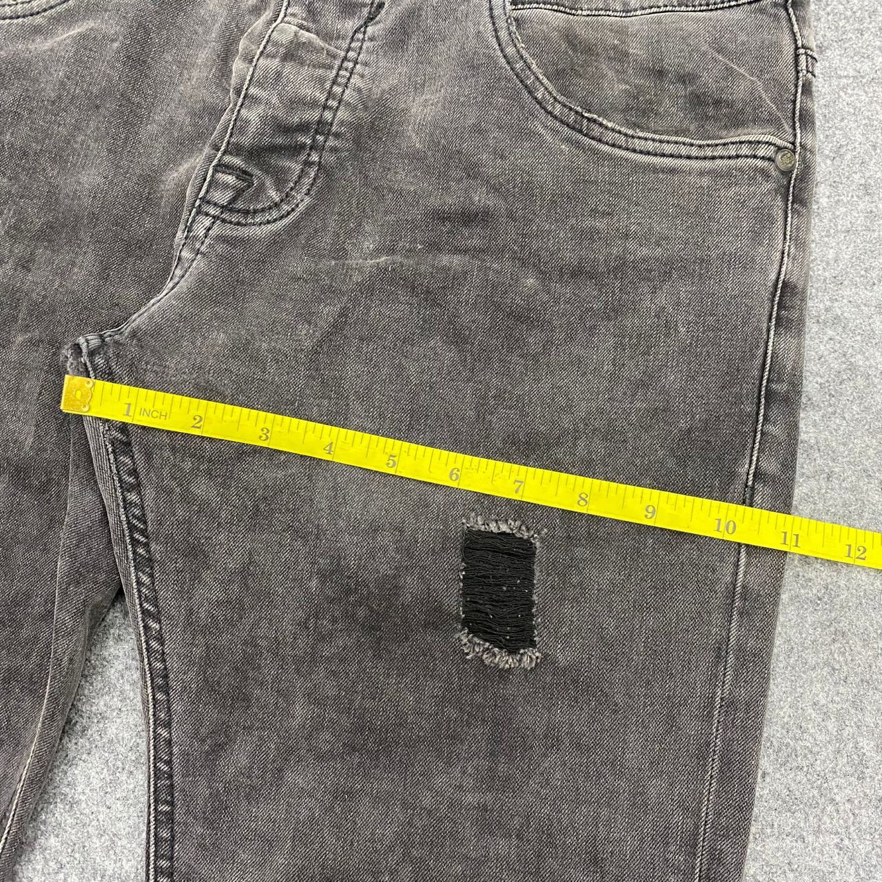 If Six Was Nine Vintage Gosto Jeans Distressed Denim Size US 33 - 6 Thumbnail